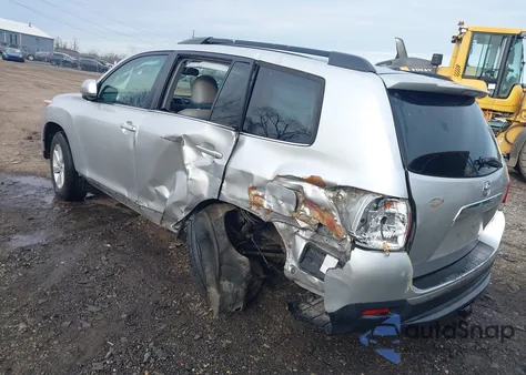 2012 Toyota Highlander Se V6 from USA, damaged, VIN 5TDBK3EH0CS094661